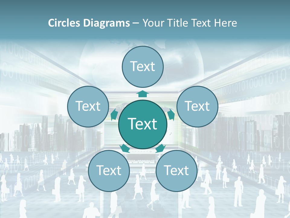 Network Business Online PowerPoint Template
