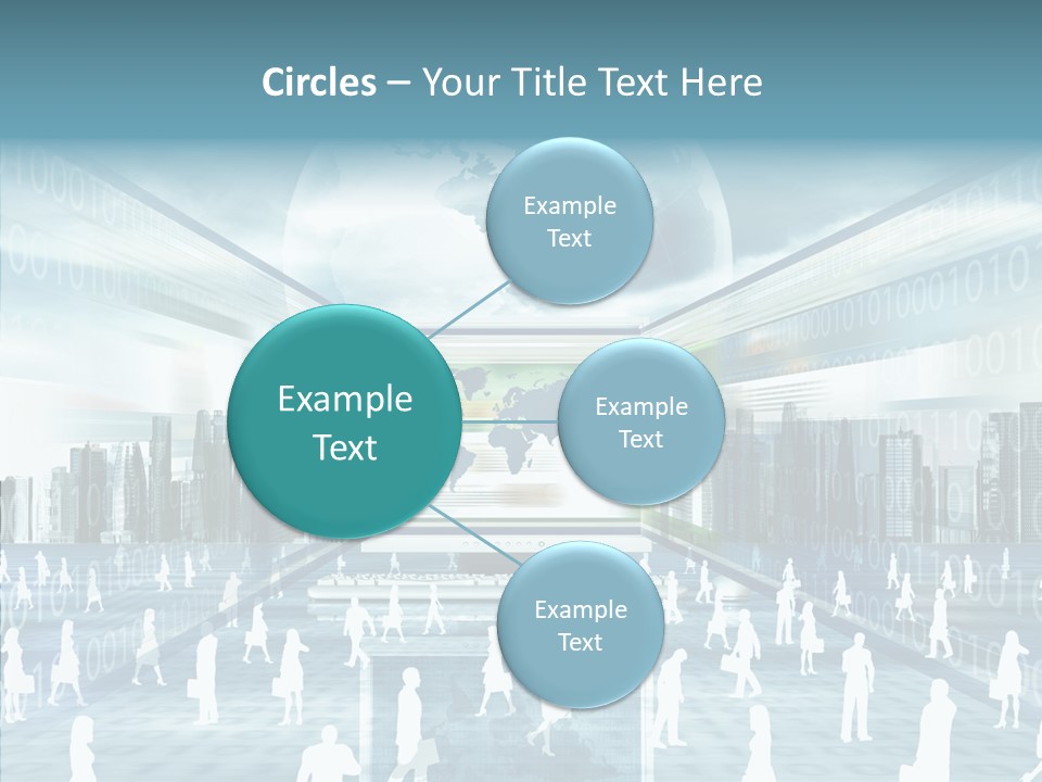 Network Business Online PowerPoint Template