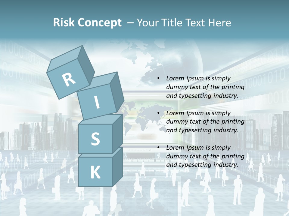 Network Business Online PowerPoint Template