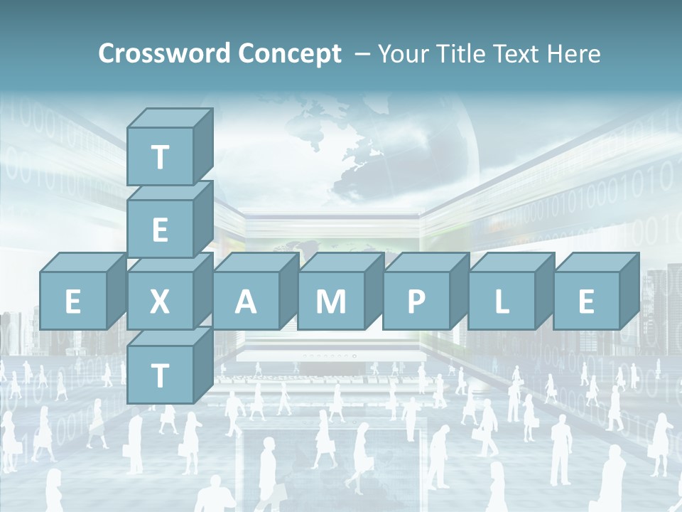 Network Business Online PowerPoint Template