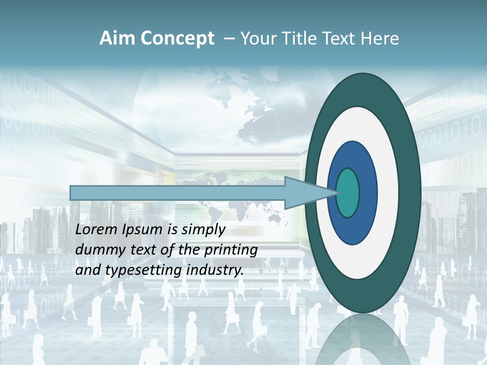 Network Business Online PowerPoint Template