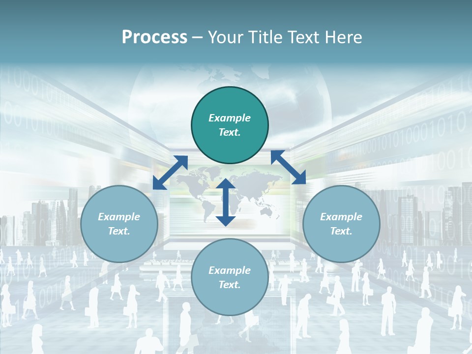 Network Business Online PowerPoint Template