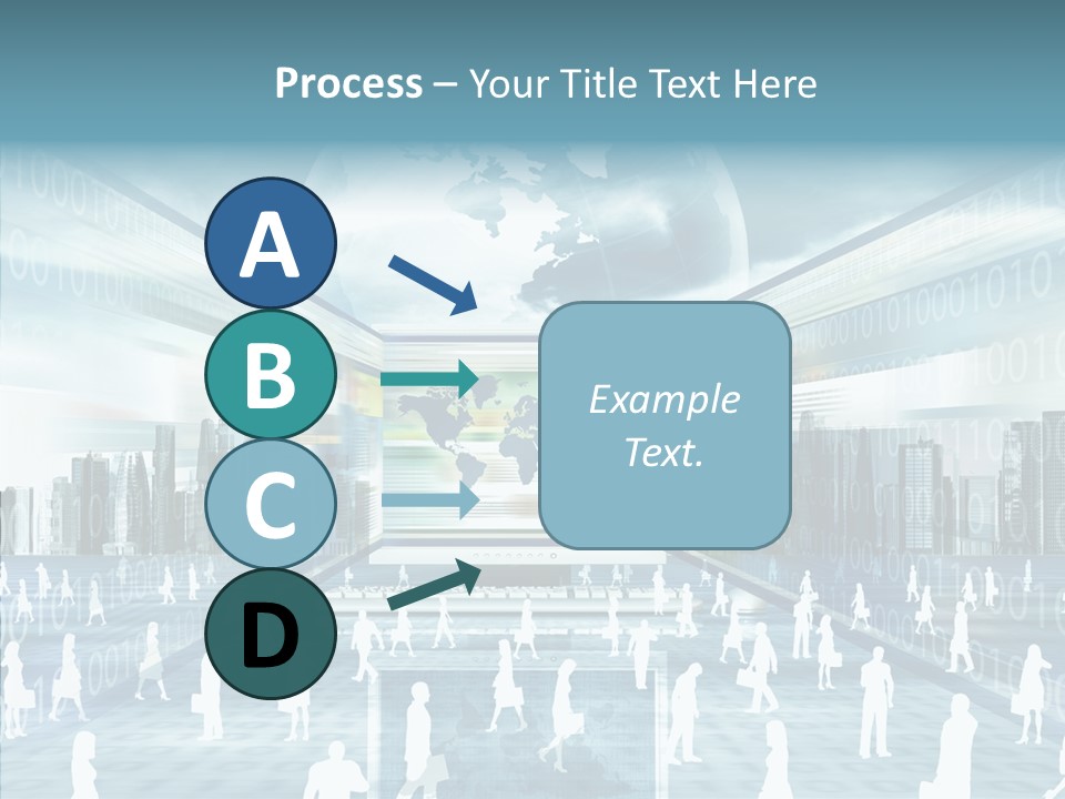 Network Business Online PowerPoint Template