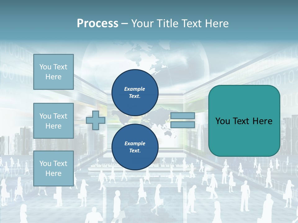 Network Business Online PowerPoint Template
