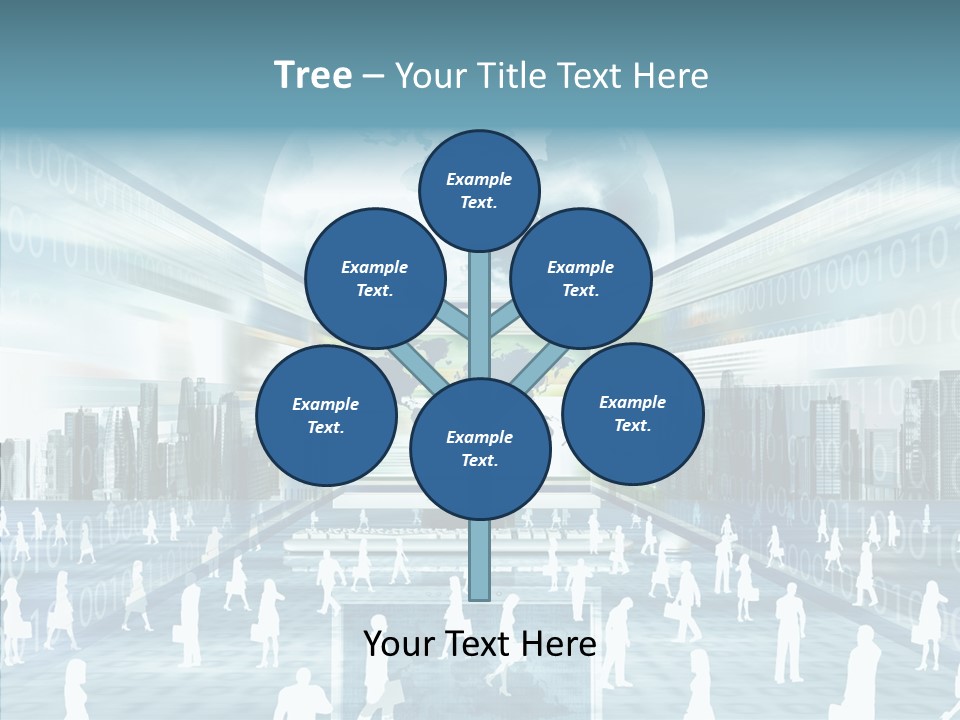 Network Business Online PowerPoint Template