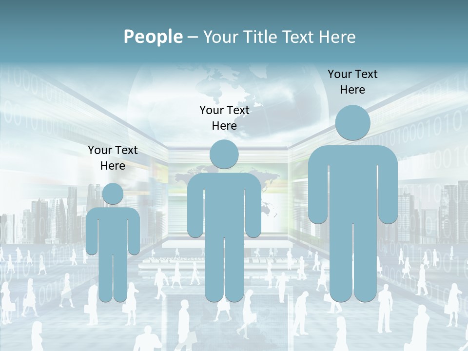 Network Business Online PowerPoint Template