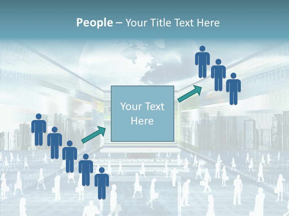 Network Business Online PowerPoint Template