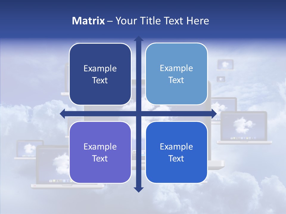 Serveur Multim Ordinateur Portable PowerPoint Template
