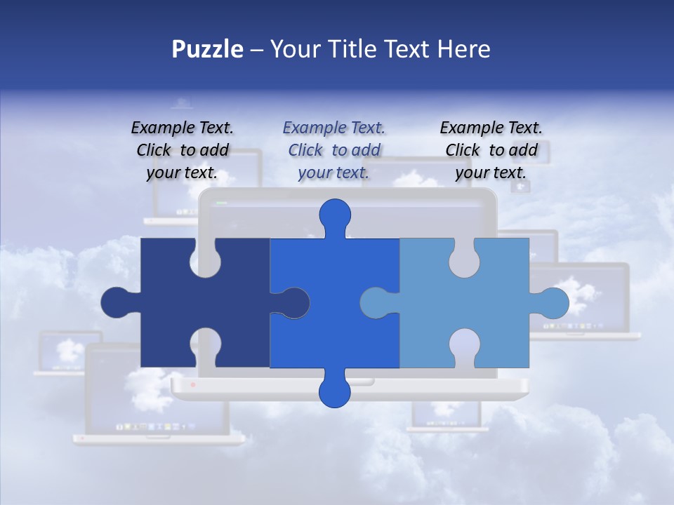 Serveur Multim Ordinateur Portable PowerPoint Template