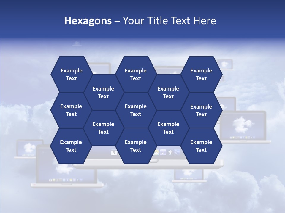 Serveur Multim Ordinateur Portable PowerPoint Template