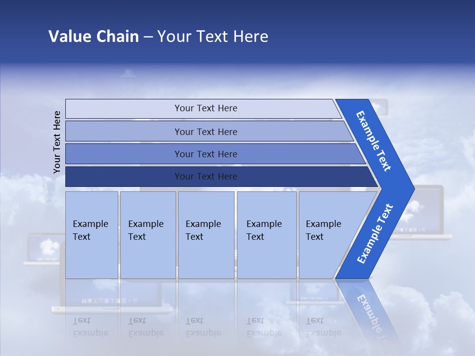 Serveur Multim Ordinateur Portable PowerPoint Template