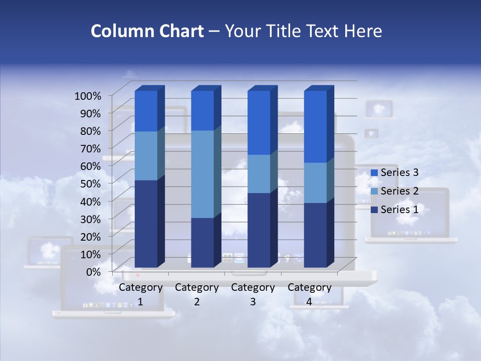 Serveur Multim Ordinateur Portable PowerPoint Template