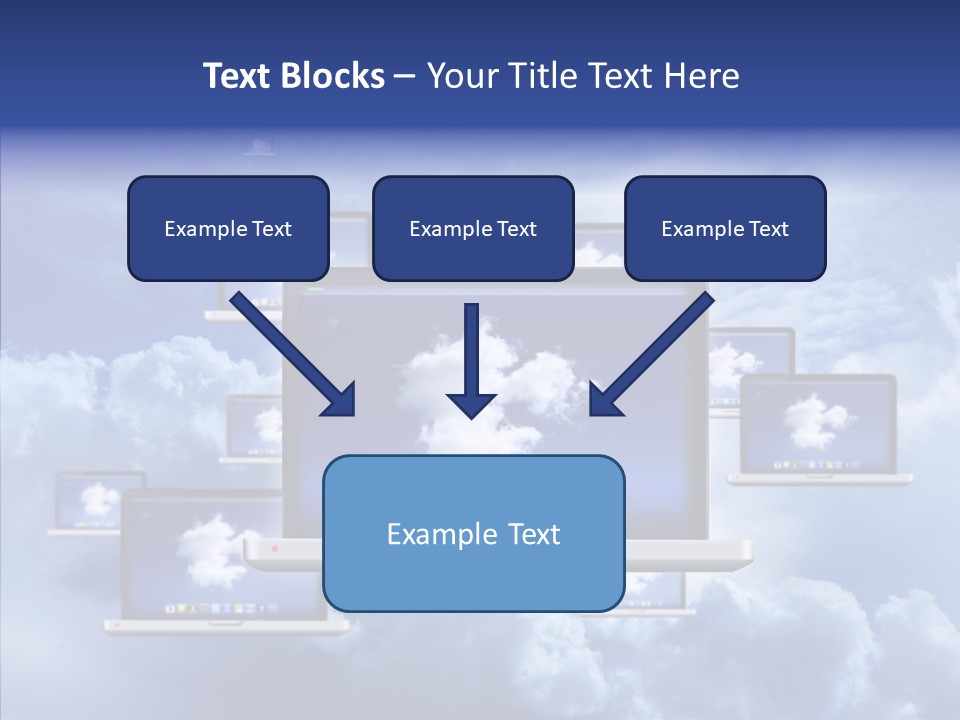 Serveur Multim Ordinateur Portable PowerPoint Template
