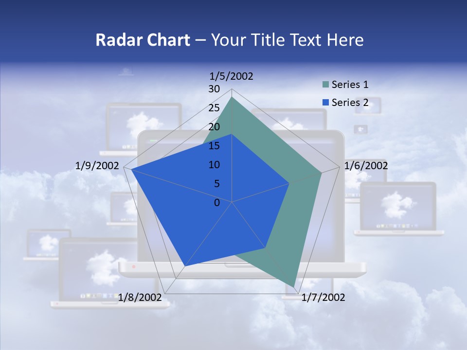 Serveur Multim Ordinateur Portable PowerPoint Template