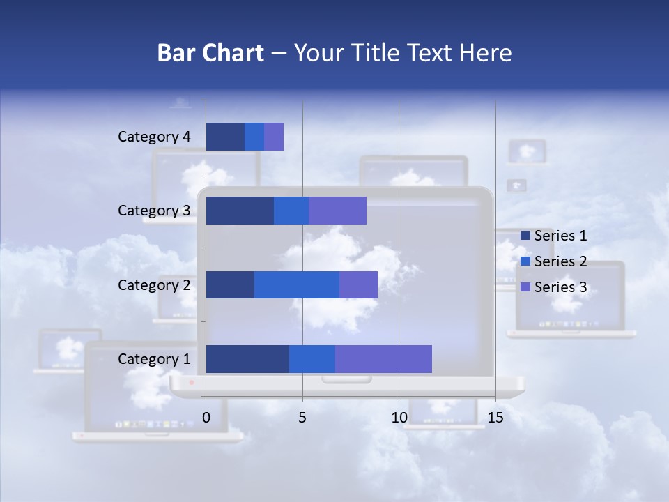 Serveur Multim Ordinateur Portable PowerPoint Template