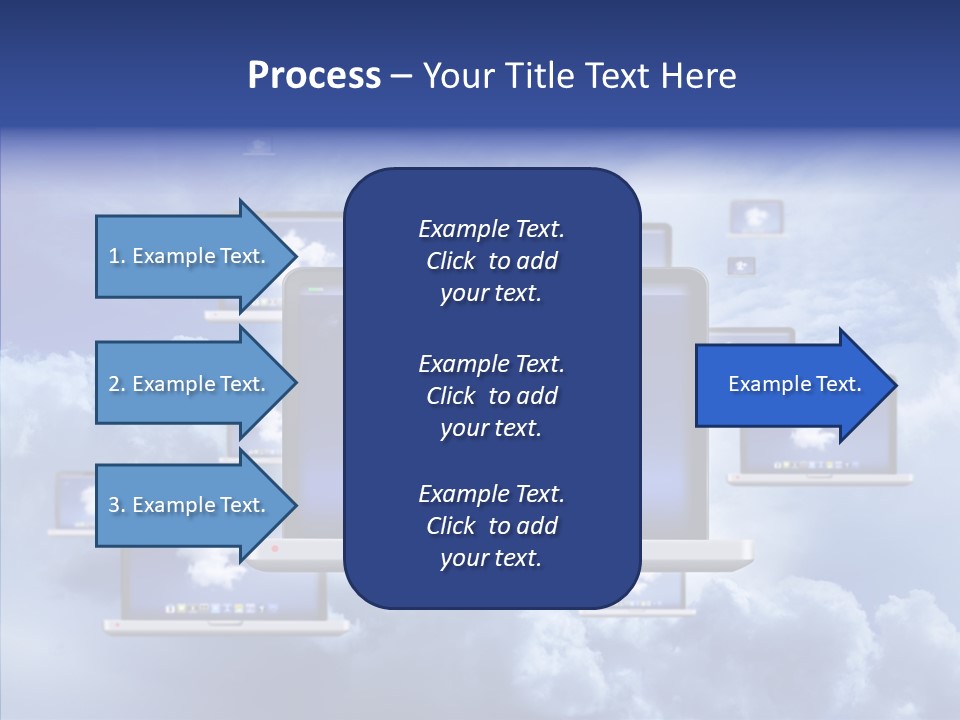 Serveur Multim Ordinateur Portable PowerPoint Template