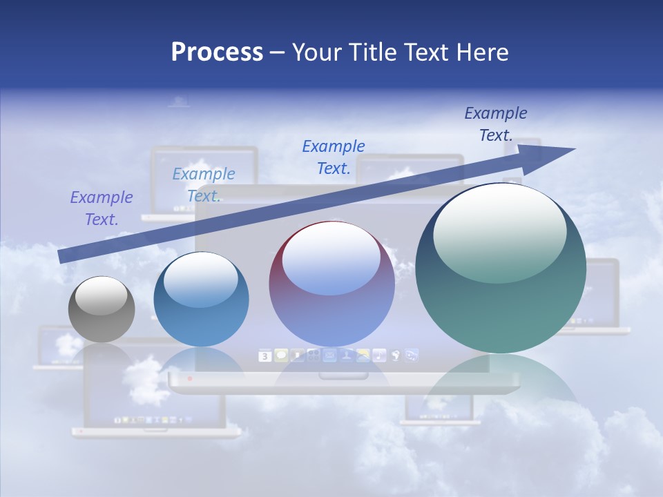 Serveur Multim Ordinateur Portable PowerPoint Template