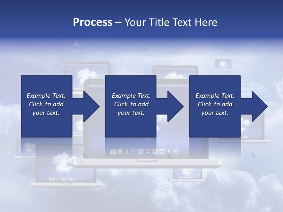 Serveur Multim Ordinateur Portable PowerPoint Template