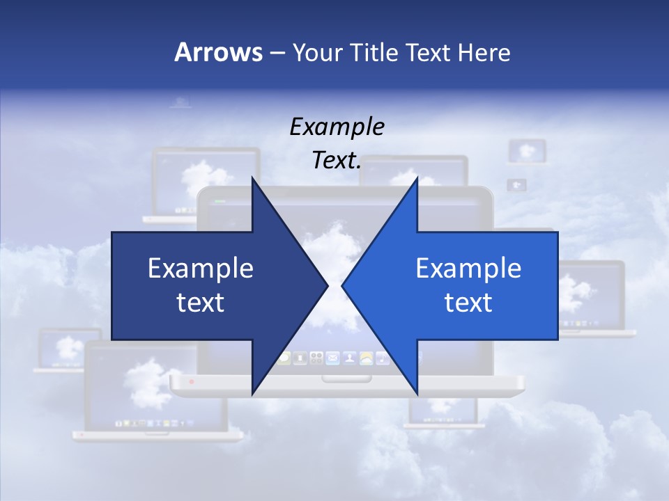 Serveur Multim Ordinateur Portable PowerPoint Template