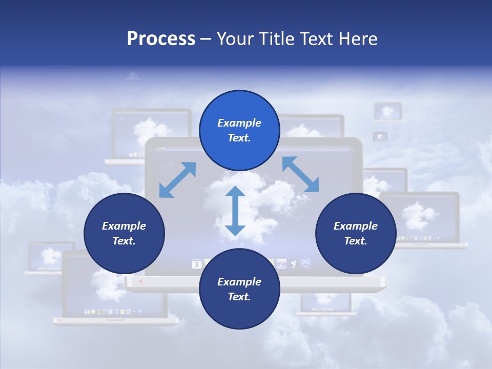Serveur Multim Ordinateur Portable PowerPoint Template