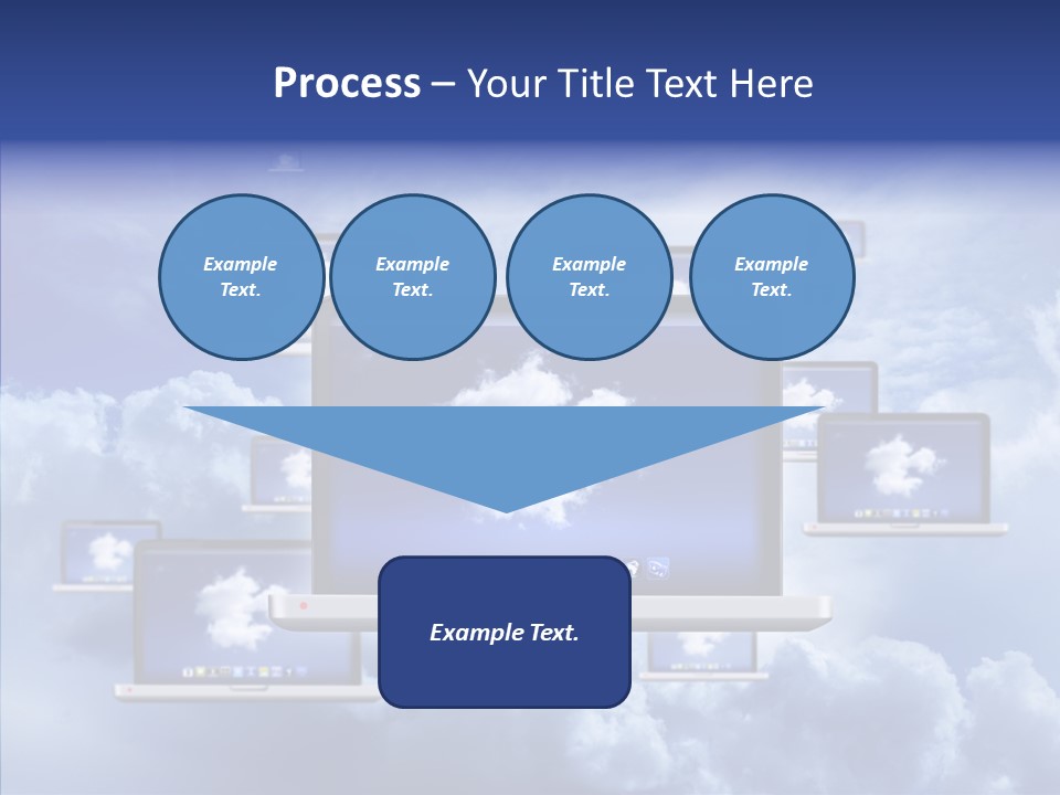 Serveur Multim Ordinateur Portable PowerPoint Template