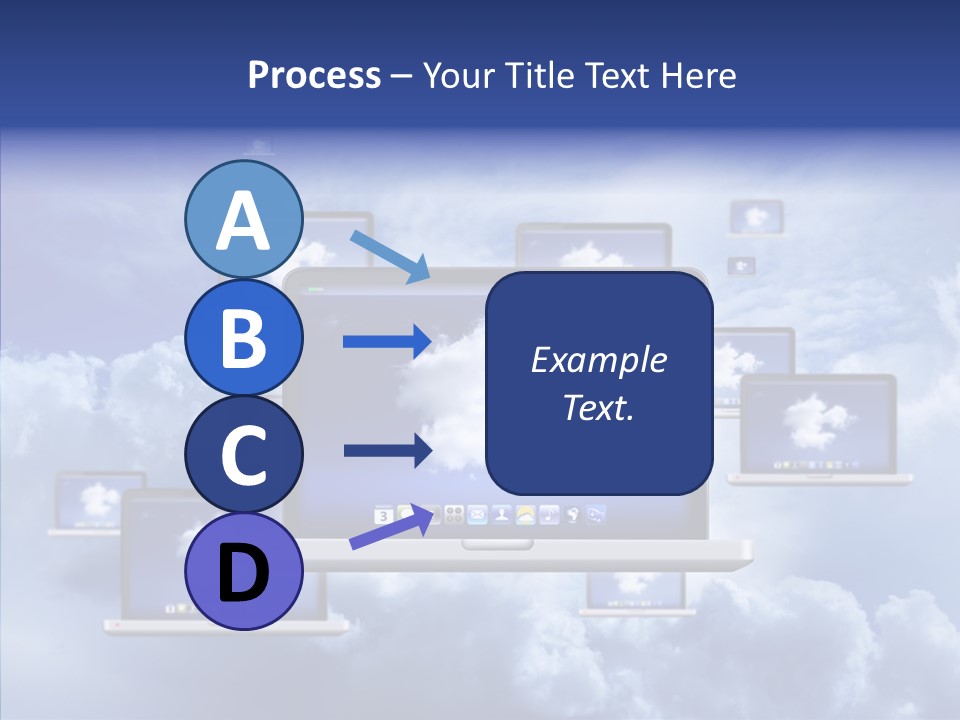 Serveur Multim Ordinateur Portable PowerPoint Template