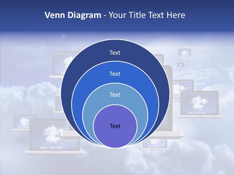 Serveur Multim Ordinateur Portable PowerPoint Template