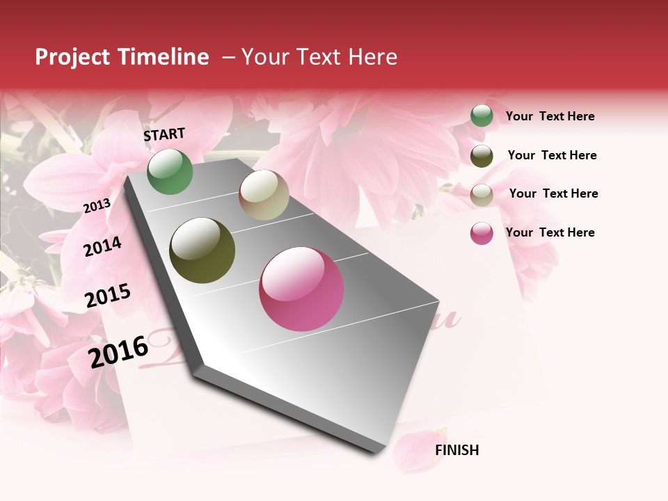 Word You Daisy PowerPoint Template