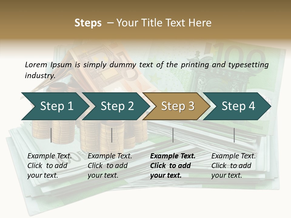 Architecte Achat Demeure PowerPoint Template