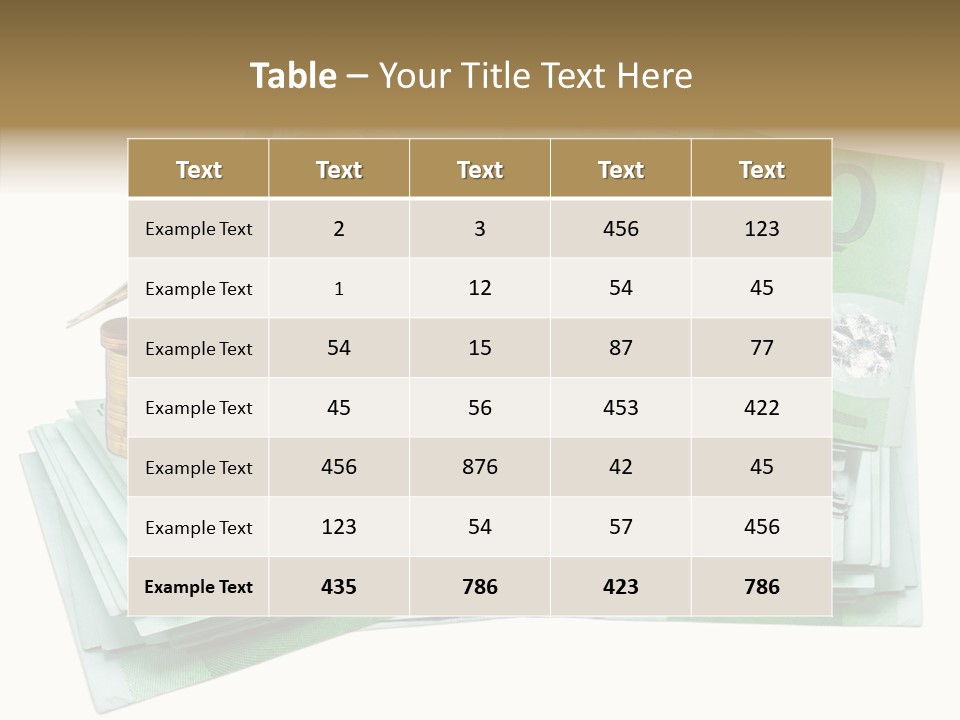 Architecte Achat Demeure PowerPoint Template
