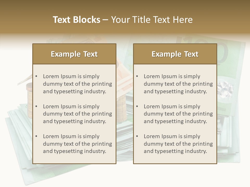 Architecte Achat Demeure PowerPoint Template