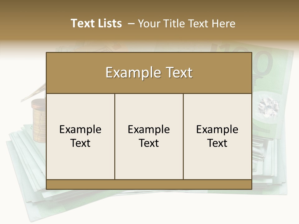 Architecte Achat Demeure PowerPoint Template