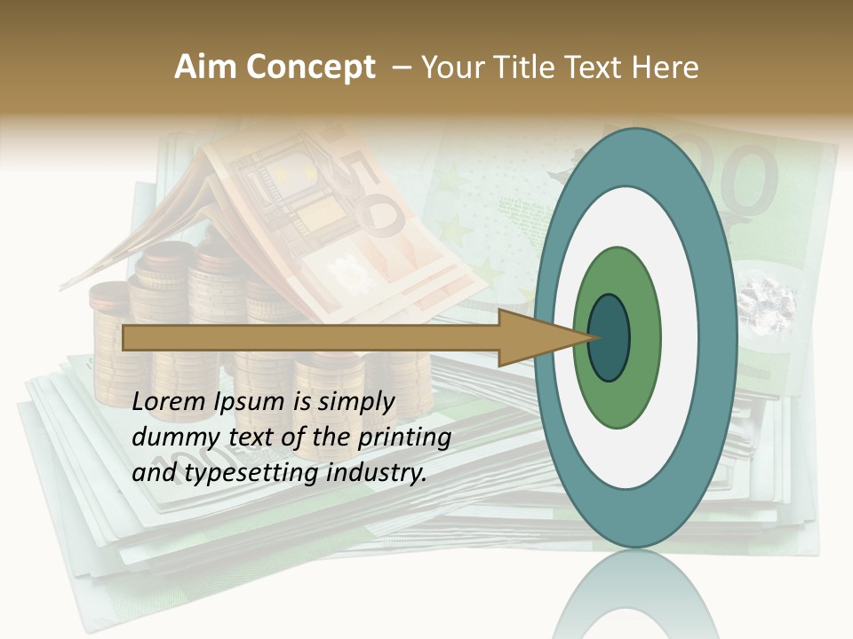 Architecte Achat Demeure PowerPoint Template