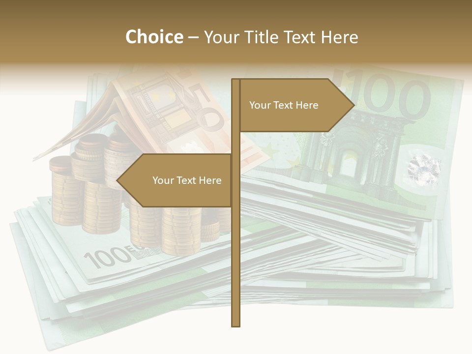 Architecte Achat Demeure PowerPoint Template