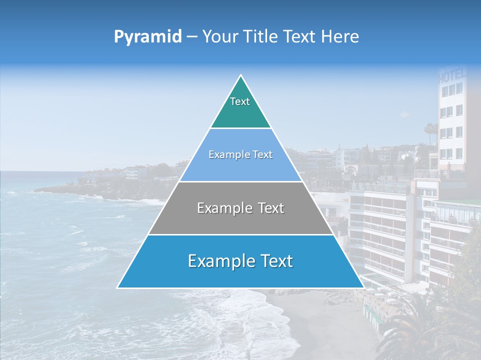 Place Coastline Sea PowerPoint Template