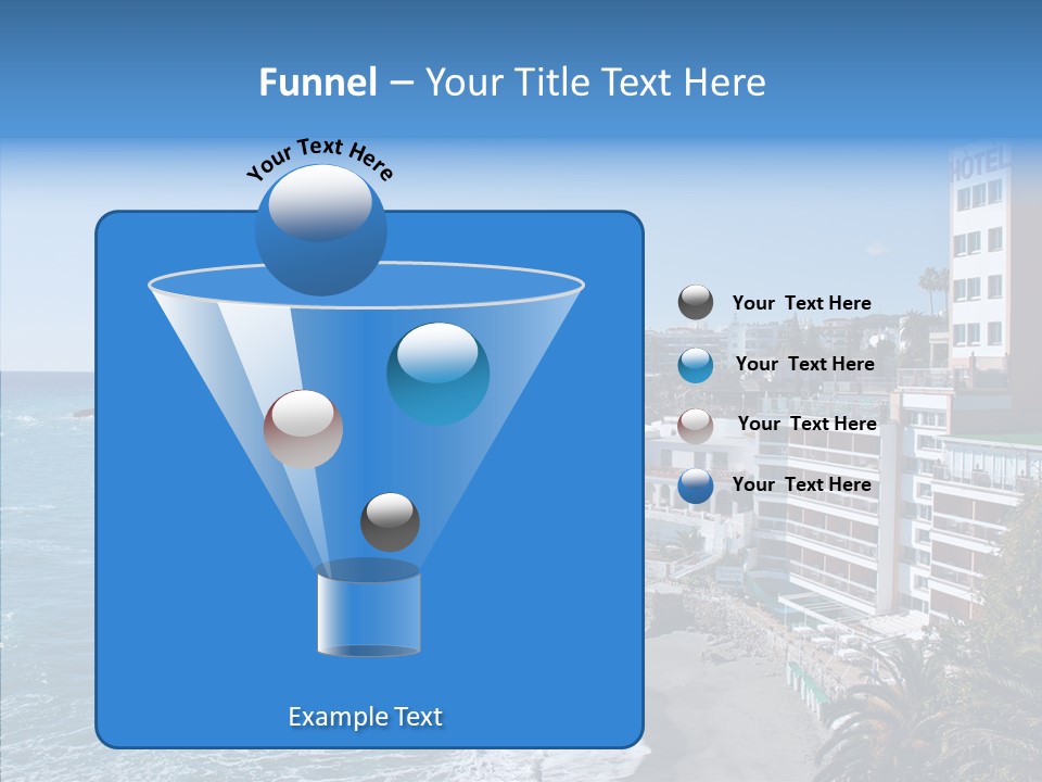 Place Coastline Sea PowerPoint Template