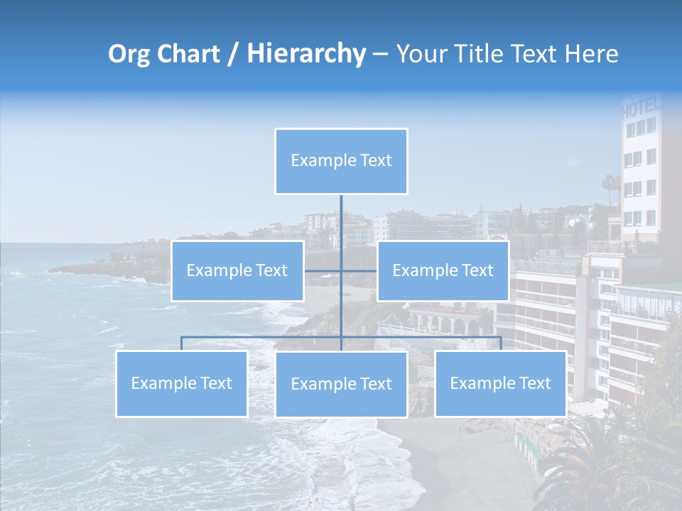 Place Coastline Sea PowerPoint Template