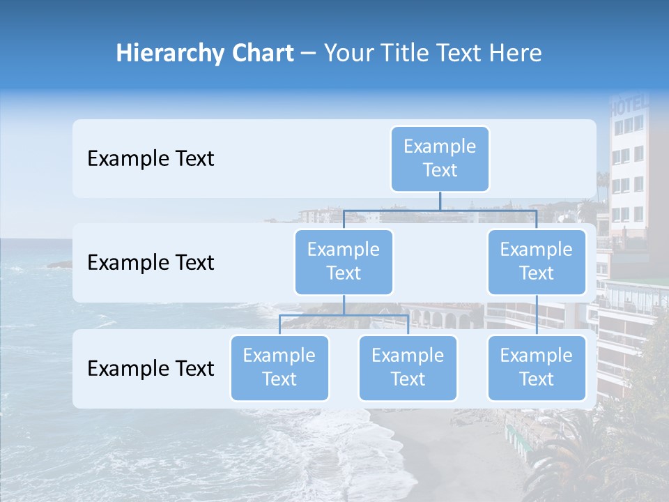 Place Coastline Sea PowerPoint Template