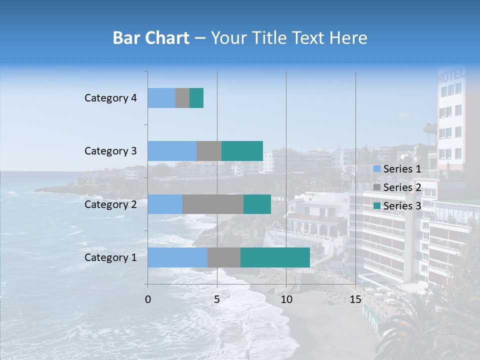Place Coastline Sea PowerPoint Template