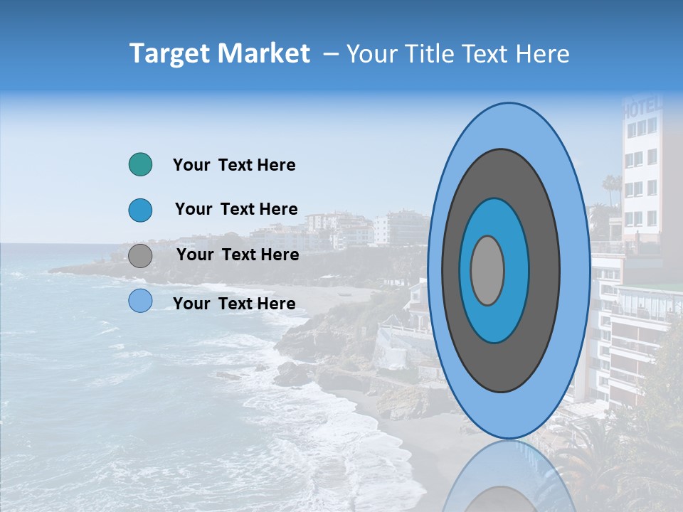 Place Coastline Sea PowerPoint Template