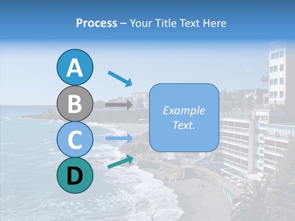 Place Coastline Sea PowerPoint Template