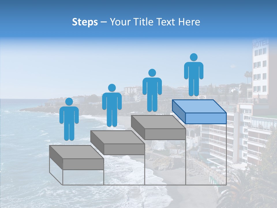Place Coastline Sea PowerPoint Template