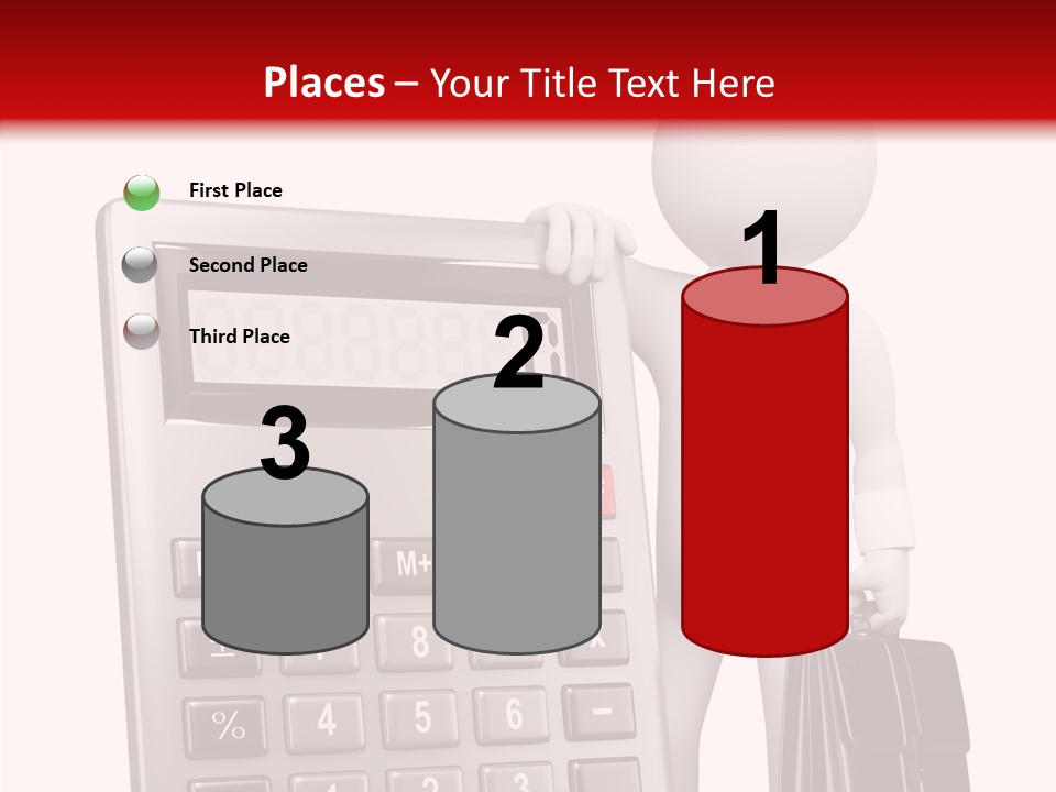 Button Technology Job PowerPoint Template