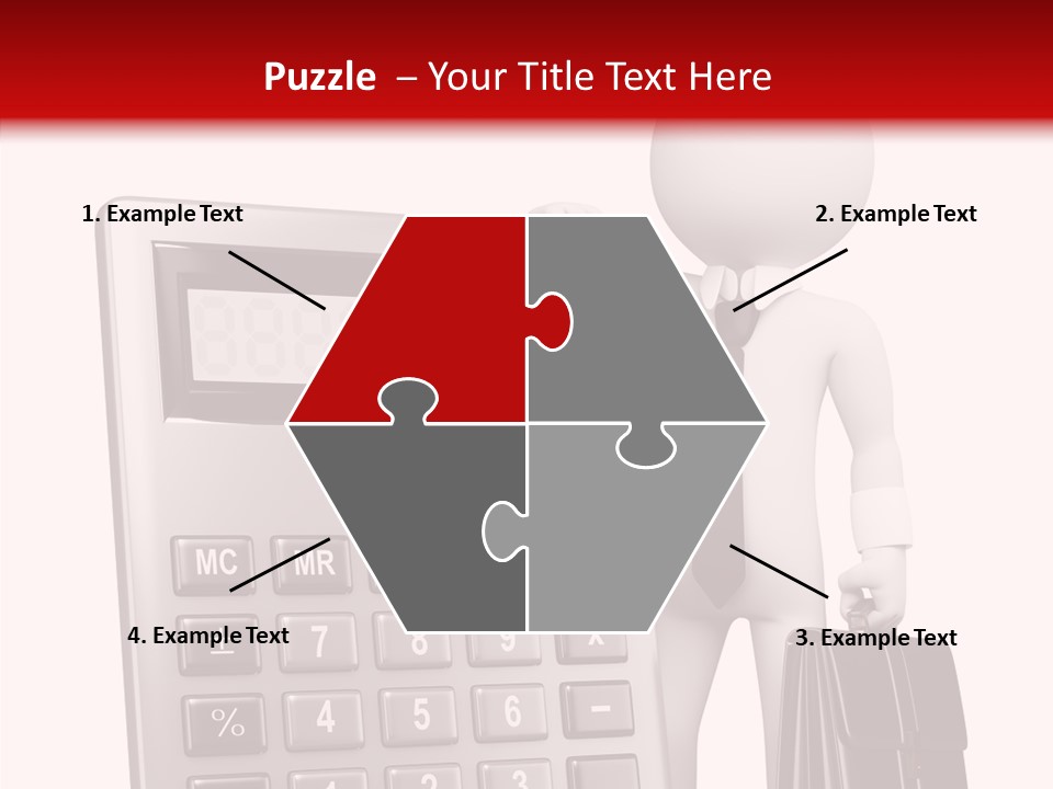 Button Technology Job PowerPoint Template