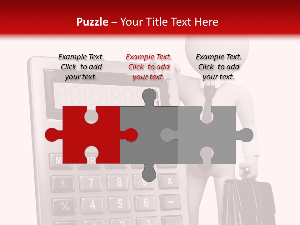 Button Technology Job PowerPoint Template