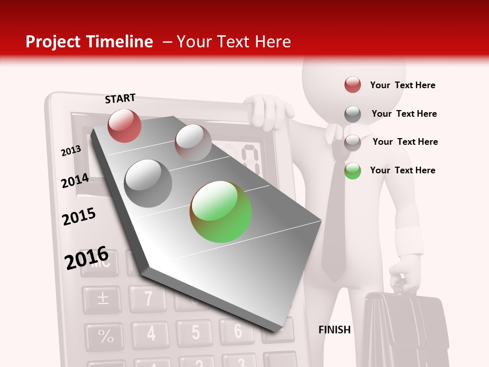 Button Technology Job PowerPoint Template