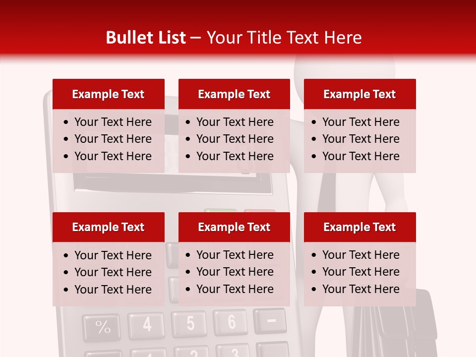 Button Technology Job PowerPoint Template