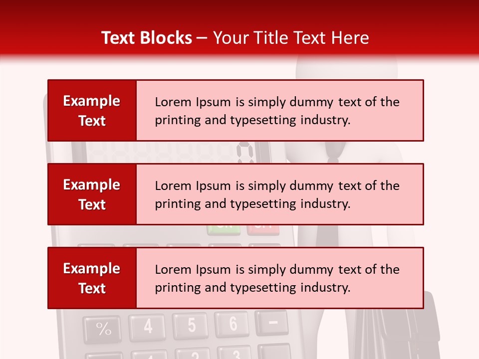 Button Technology Job PowerPoint Template