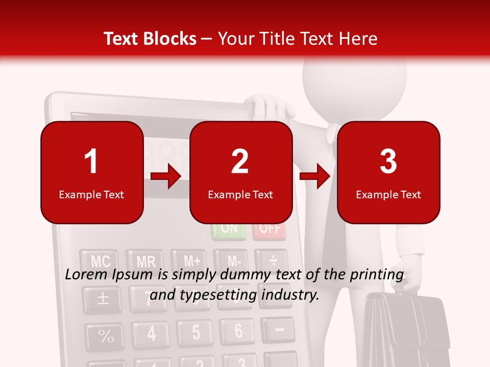 Button Technology Job PowerPoint Template