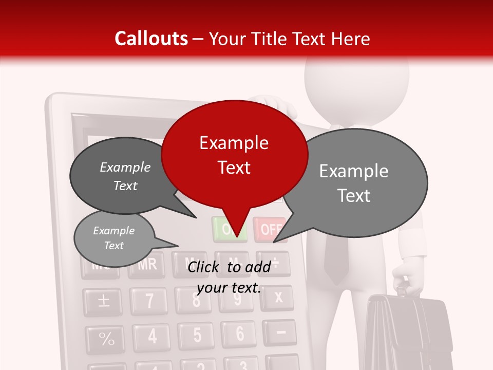 Button Technology Job PowerPoint Template